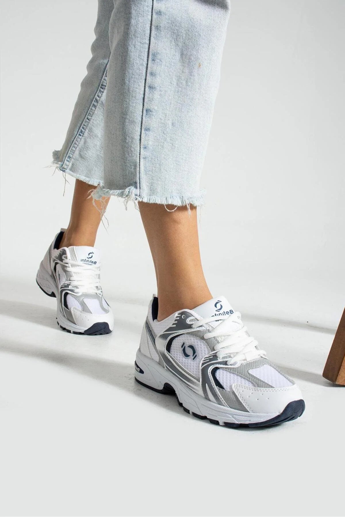 Unisex Triko Sneaker Spor Ayakkabı – Hafif Taban, Günlük & Yürüyüş Modeli - SK01