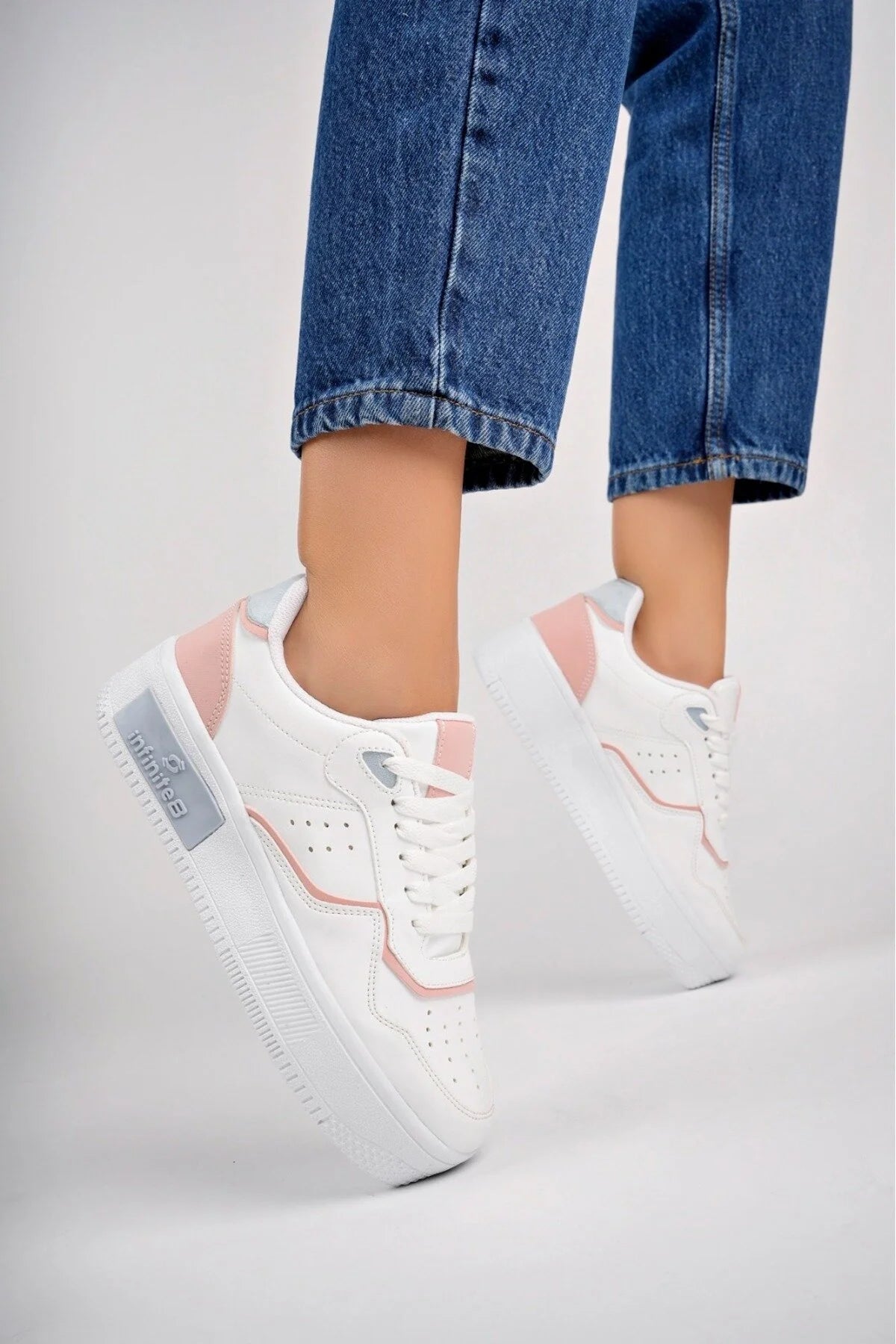 Kadın Beyaz Sneaker Spor Ayakkabı