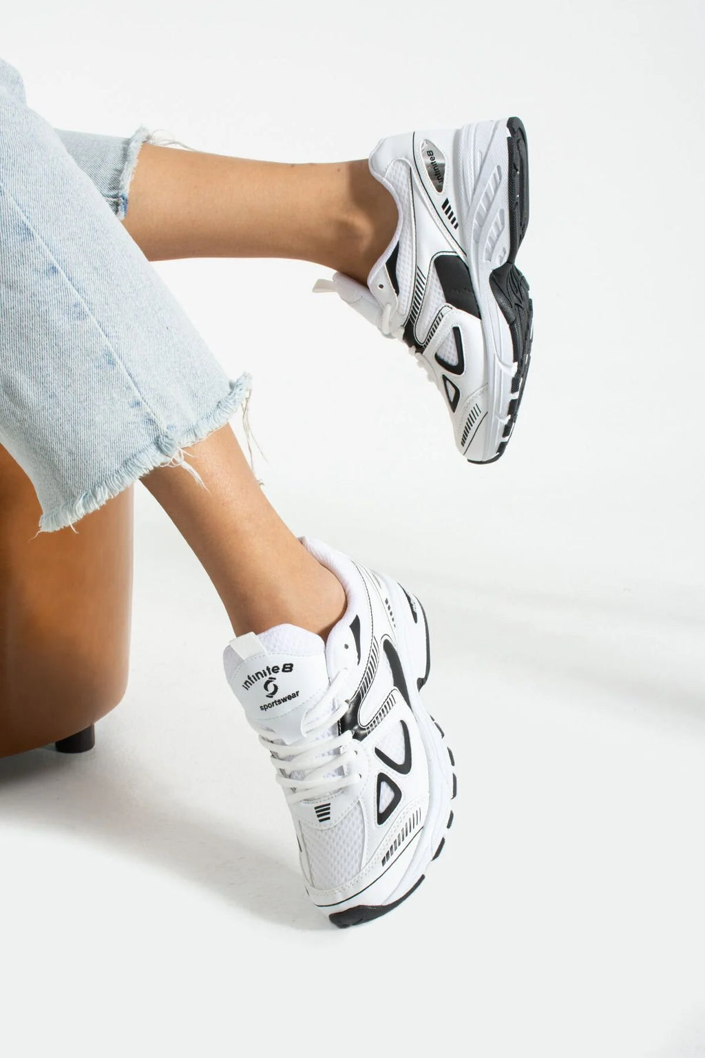 Unisex Kadın Erkek Ortopedik Triko Spor Ayakkabı Sneaker İNF-531